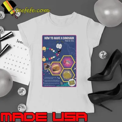Jurassic Park How To Make A Dinosaur shirt