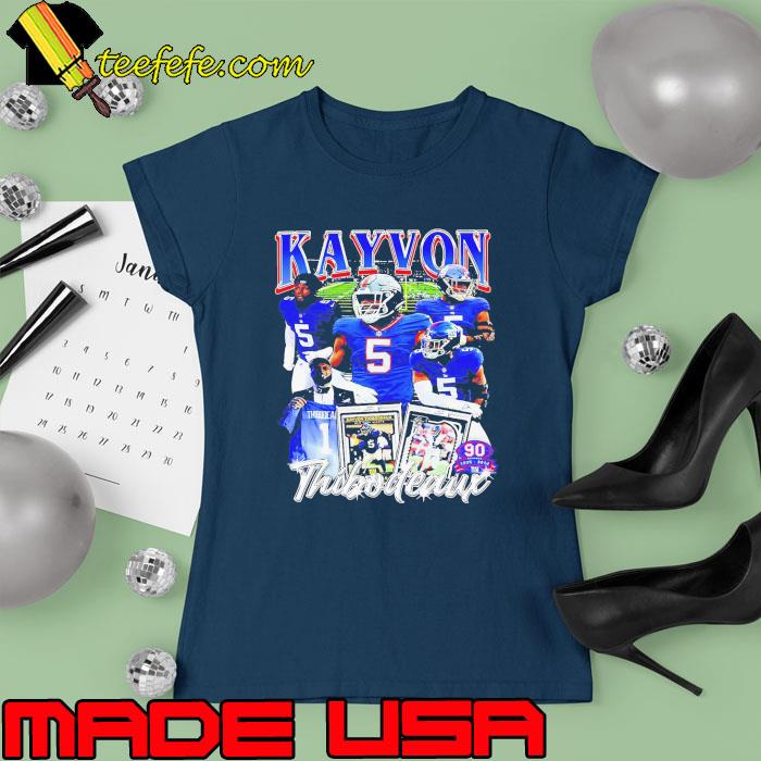 Kayvon Thibodeaux New York Giants Vintage Shirt Ladies tee Kayvon Thibodeaux New York Giants Vintage Shirt Ladies tee