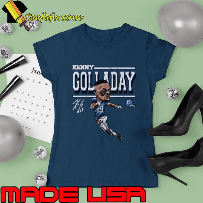 Kenny Golladay New York G Signature Football Player Helmet Cartoon T-Shirt Ladies tee Kenny Golladay New York G Signature Football Player Helmet Cartoon T-Shirt Ladies tee