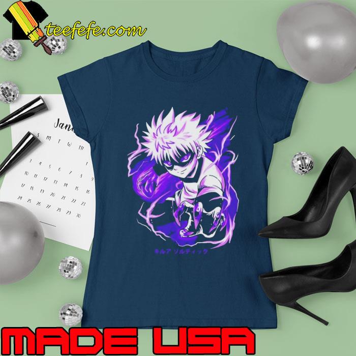 Killua Zoldyck Hunter X Hunter Anime Manga Character Killua s Ladies tee Killua Zoldyck Hunter X Hunter Anime Manga Character Killua s Ladies tee