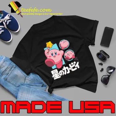 Kirby Star Rod Poses Shirt