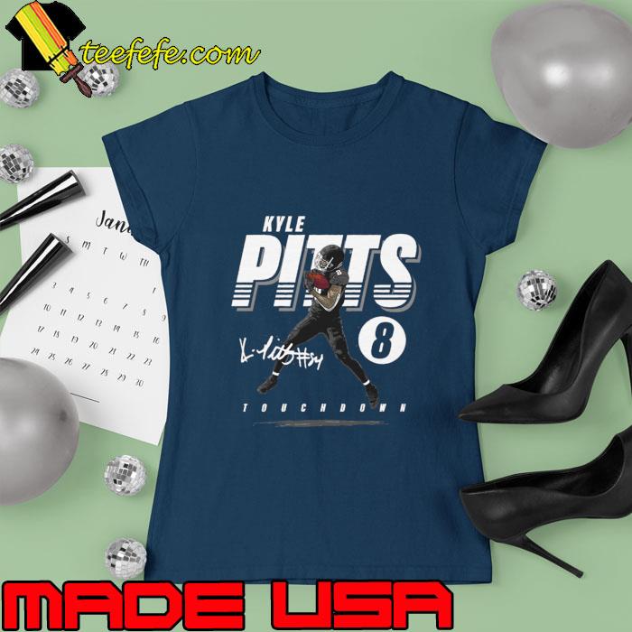 Kyle Pitts American football tight end for the Atlanta Touchdown T-Shirt Ladies tee Kyle Pitts American football tight end for the Atlanta Touchdown T-Shirt Ladies tee