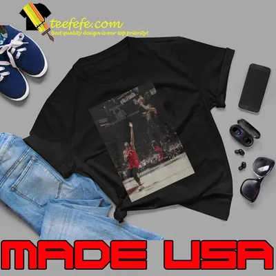 Lebron James game winner over him shirt