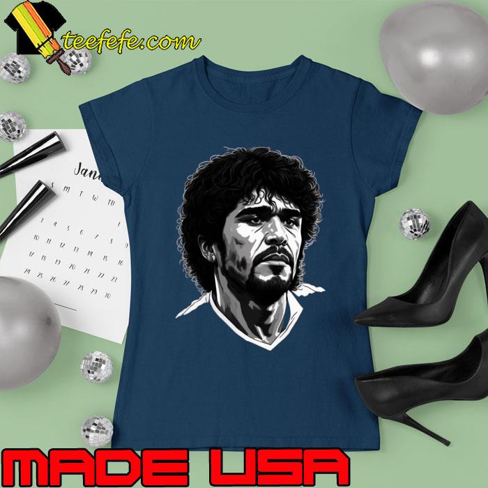Legendary Legacy Maradona Tribute brilliance on the football field T-Shirt Ladies tee Legendary Legacy Maradona Tribute brilliance on the football field T-Shirt Ladies tee