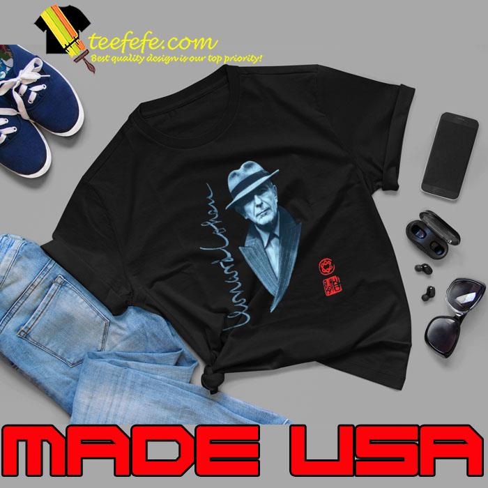 Leonard Cohen Canadian singer-songwriter poet and novelist T-Shirt