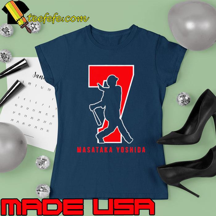 Masataka Yoshida 7 number silo Shirt Ladies tee Masataka Yoshida 7 number silo Shirt Ladies tee