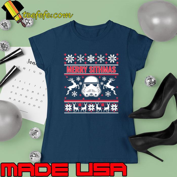 Merry Sithmas Ugly Christmas Shirt Ladies tee Merry Sithmas Ugly Christmas Shirt Ladies tee