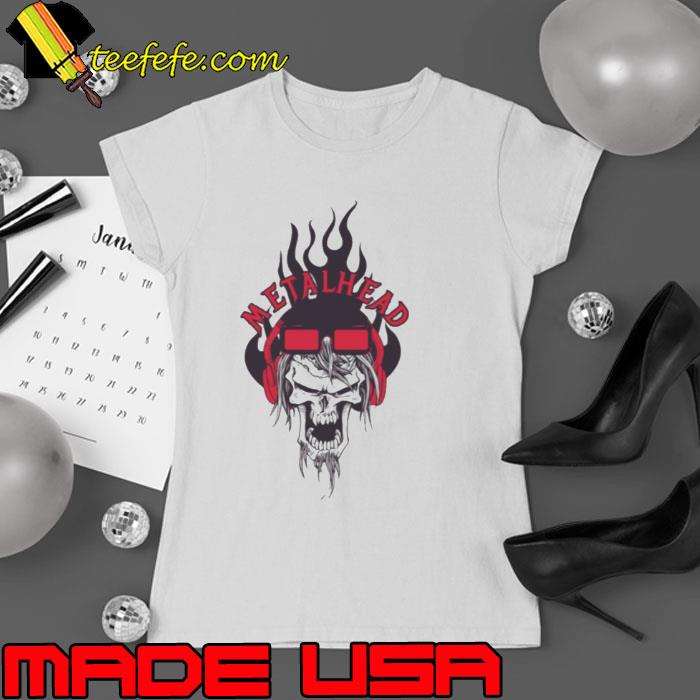 Metalhead Skull New s Ladies tee Metalhead Skull New s Ladies tee