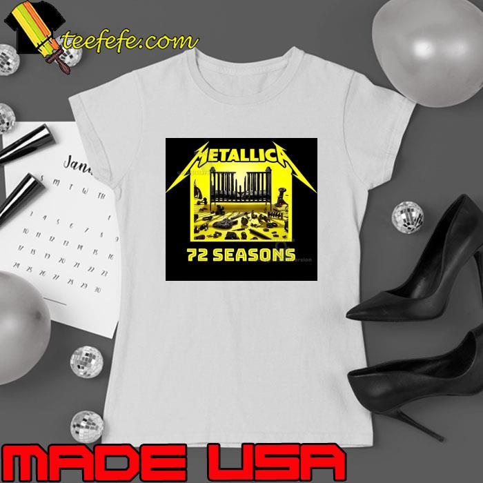 Metallica 72 Seasons Poster Shirt Ladies tee Metallica 72 Seasons Poster Shirt Ladies tee