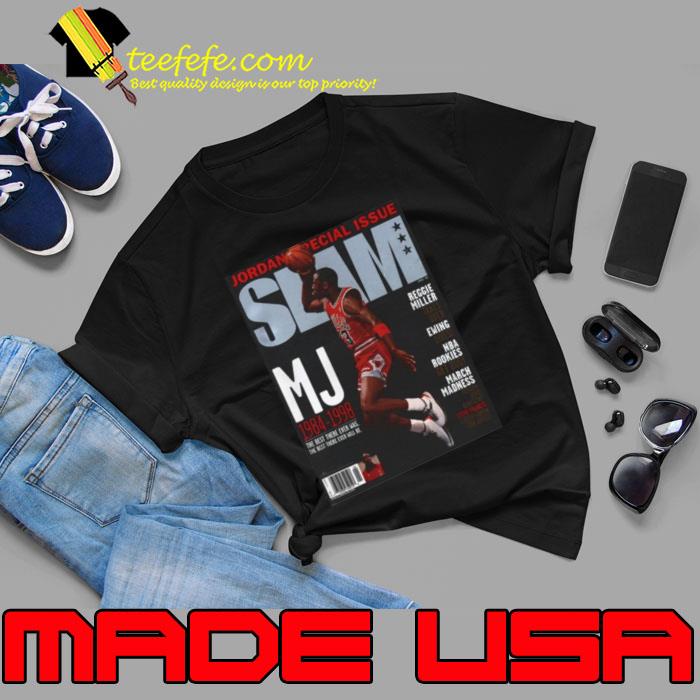 Michael Jordan MJ 1984 1998 Reggie Miller Ewing NBA Bookies T-Shirt