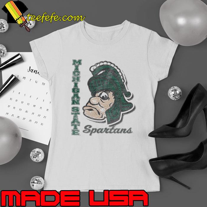 Michigan State Spartans Vintage Phase Out ’47 Franklin Shirt Ladies tee Michigan State Spartans Vintage Phase Out ’47 Franklin Shirt Ladies tee