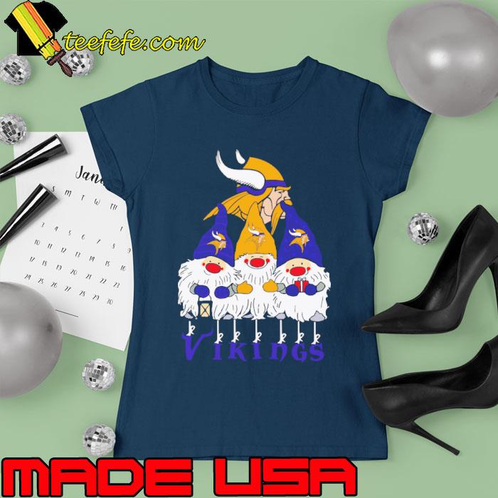 Minnesota Vikings The Gnomes Shirt Ladies tee Minnesota Vikings The Gnomes Shirt Ladies tee