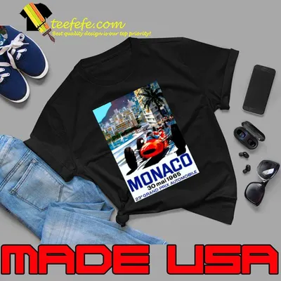 Monaco 30 mai 1965 23 Grand Prix Automobile Racing T-Shirt