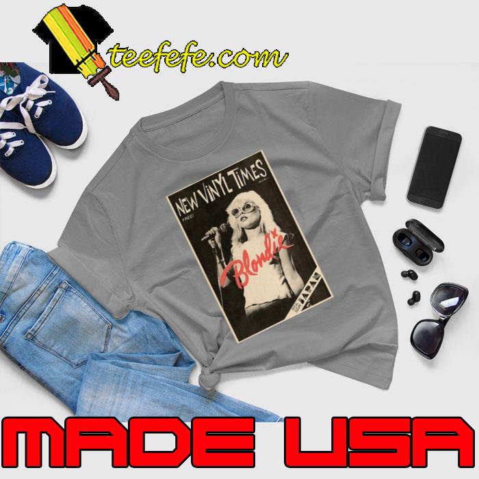 New Vinyl Times Blondie in Concert T-Shirt Unisex New Vinyl Times Blondie in Concert T-Shirt Unisex