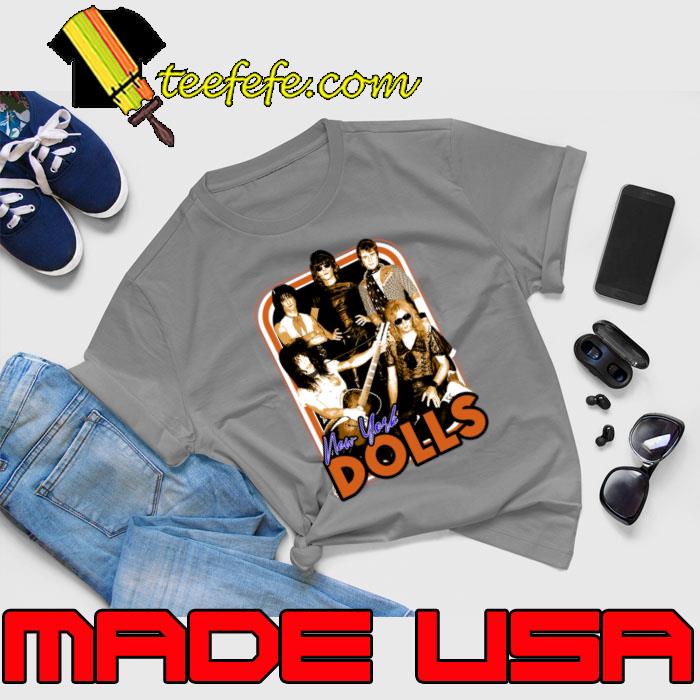 New York Dolls Chronicles Picturing Punk Rock History T-Shirt Unisex New York Dolls Chronicles Picturing Punk Rock History T-Shirt Unisex