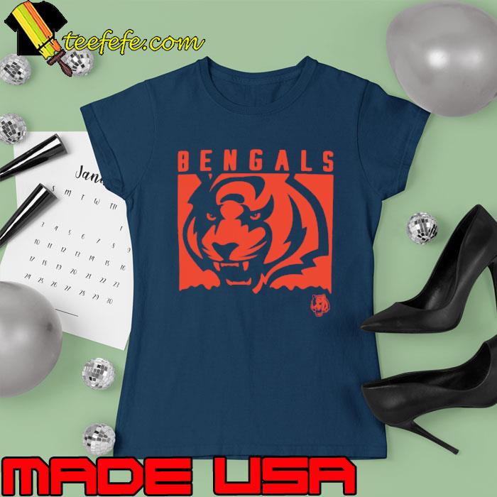 NFL Team Apparel Youth Cincinnati Bengals Liquid Camo T-Shirt Ladies tee NFL Team Apparel Youth Cincinnati Bengals Liquid Camo T-Shirt Ladies tee