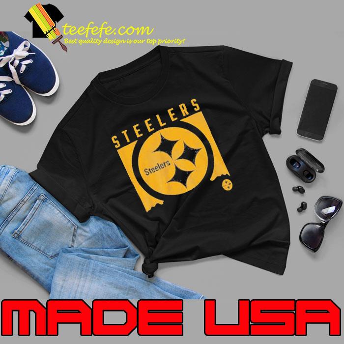 Nfl Team Apparel Youth Pittsburgh Steelers Liquid Camo shirt