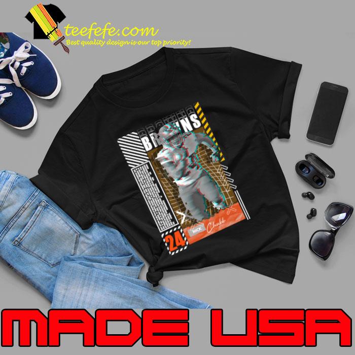 Nick Chubb American football running back Browns T-Shirt