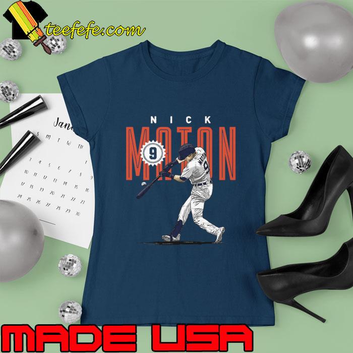 Nick Maton Second Baseman Third Baseman Detroit Card T-Shirt Ladies tee Nick Maton Second Baseman Third Baseman Detroit Card T-Shirt Ladies tee