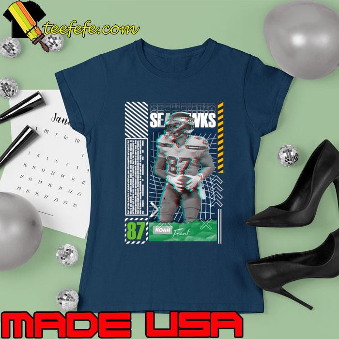 Noah Fant an American football tight end for the Seattle Seahawks T-Shirt Ladies tee Noah Fant an American football tight end for the Seattle Seahawks T-Shirt Ladies tee