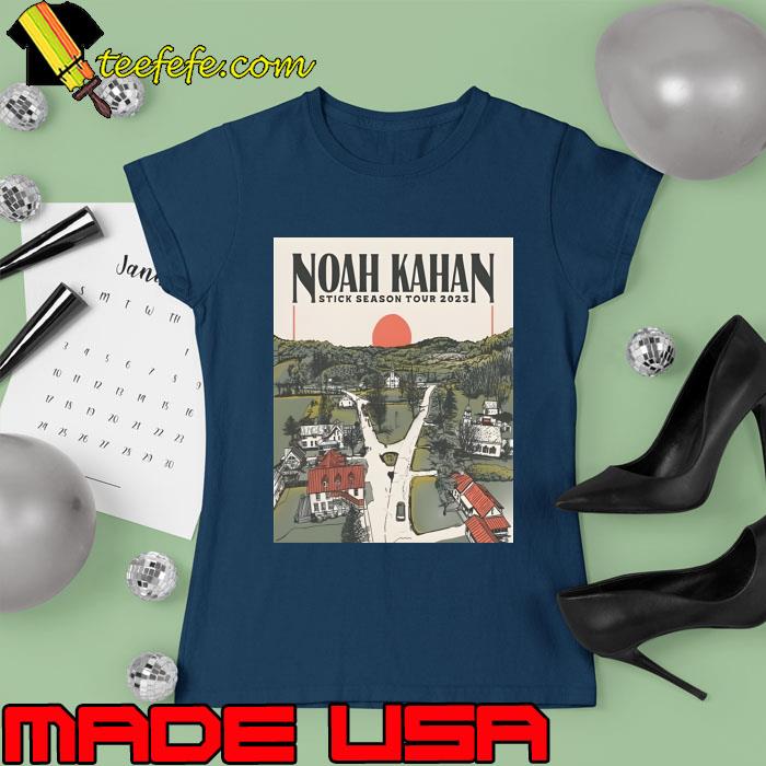 Noah Kahan Stick Season Tour 2023 Poster County T-Shirt Ladies tee Noah Kahan Stick Season Tour 2023 Poster County T-Shirt Ladies tee