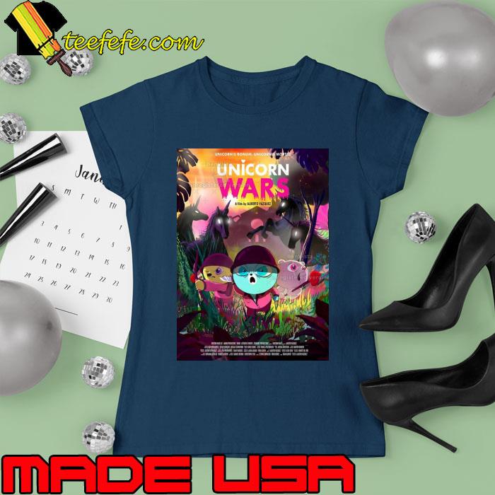 Official Image Unicorn Wars Poster Cartoon Shirt (watermarked) Ladies tee Official Image Unicorn Wars Poster Cartoon Shirt (watermarked) Ladies tee
