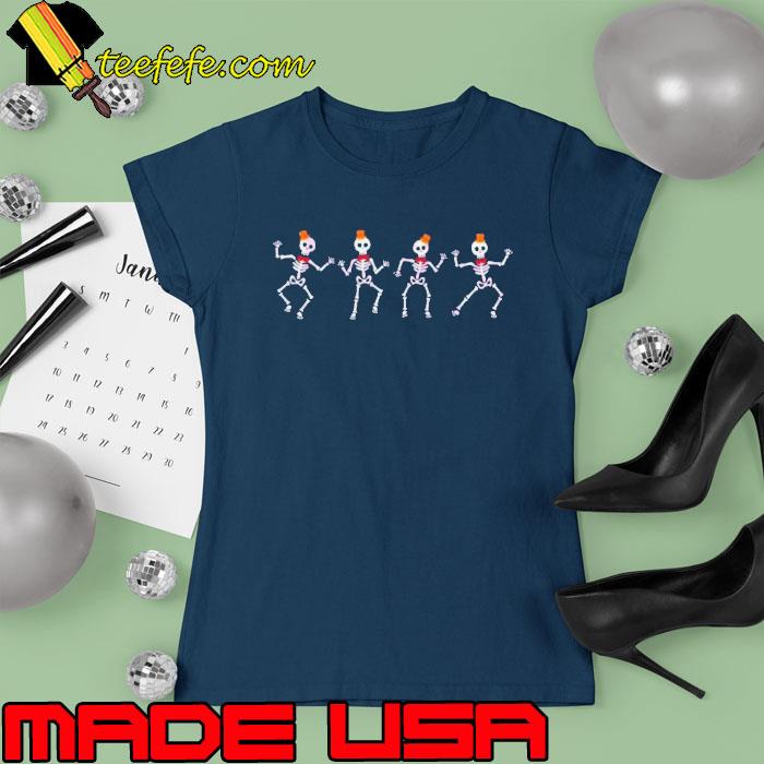 Original skeleton Dancing Funny Halloween Shirt Ladies tee Original skeleton Dancing Funny Halloween Shirt Ladies tee
