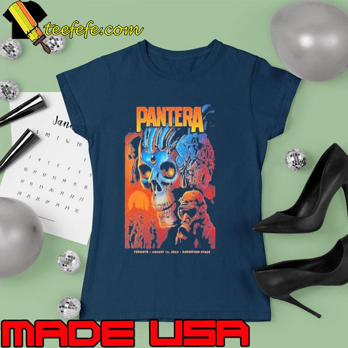Pantera & Lamb of God Budweiser Stage Toronto ON August 12 2023 Shirt Ladies tee Pantera & Lamb of God Budweiser Stage Toronto ON August 12 2023 Shirt Ladies tee