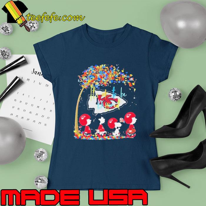 Peanuts Characters Kansas City Chiefs Autism It’s Ok To Be Different 2023 Shirt Ladies tee Peanuts Characters Kansas City Chiefs Autism It’s Ok To Be Different 2023 Shirt Ladies tee