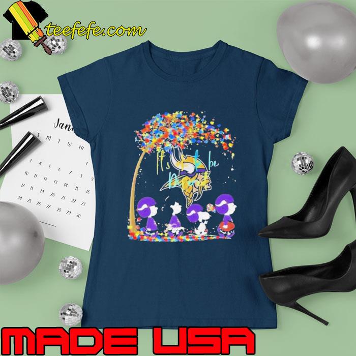 Peanuts Characters Minnesota Vikings Autism It’s Ok To Be Different 2023 Shirt Ladies tee Peanuts Characters Minnesota Vikings Autism It’s Ok To Be Different 2023 Shirt Ladies tee