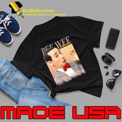Pee-wee Herman a comic fictional character created 1952 - 2023 T-Shirt