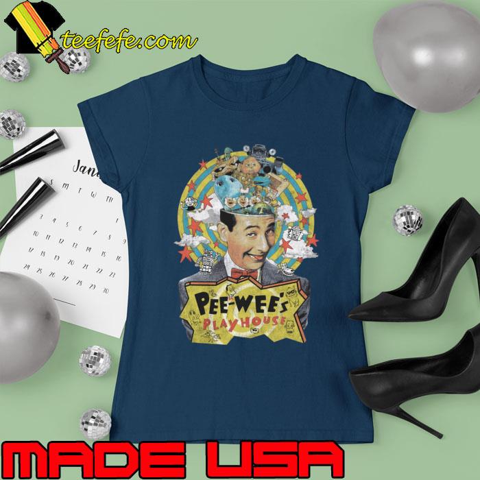 Pee Wee Herman play house T-Shirt Ladies tee Pee Wee Herman play house T-Shirt Ladies tee