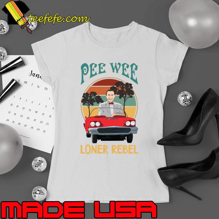Pee wee loner rebel red car vintage T-Shirt Pee wee loner rebel red car vintage T-Shirt