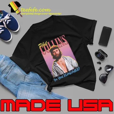 Phil Collins Vintage 1951 Do You Remember English singer T-Shirt