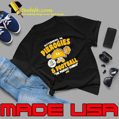 Pierogies and Football Pittsburgh shirt