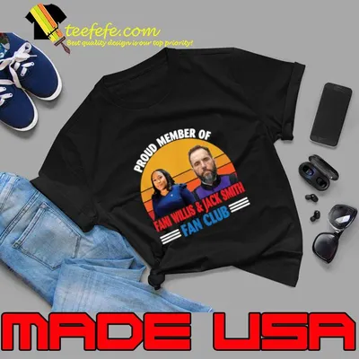 Proud Member of Fani Willis and Jack Smith Fan Club Vintage Sunset T-Shirt