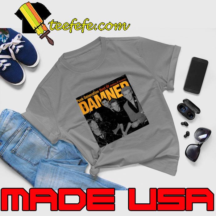 Punk Generation Best of Oddities And Versions Damned T-Shirt Unisex Punk Generation Best of Oddities And Versions Damned T-Shirt Unisex