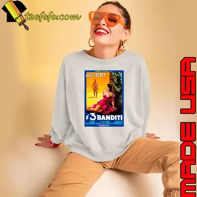 Randolph Scott Richard Boone The Tall T Italian Poster T-Shirt