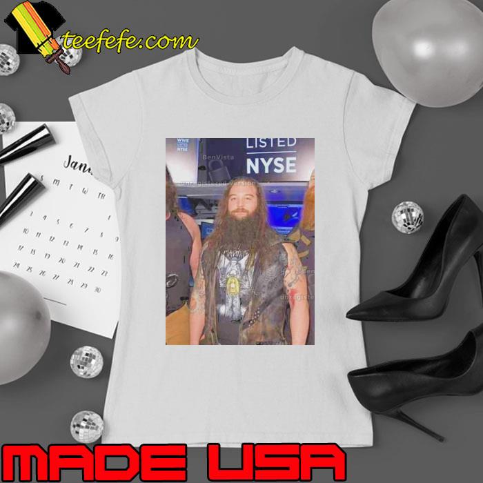 Remembering Bray Wyatt photo design Shirt Ladies tee Remembering Bray Wyatt photo design Shirt Ladies tee