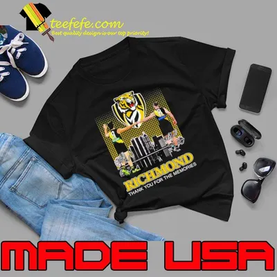 Richmond Football club bingle latitude thank you for the memories signatures Shirt