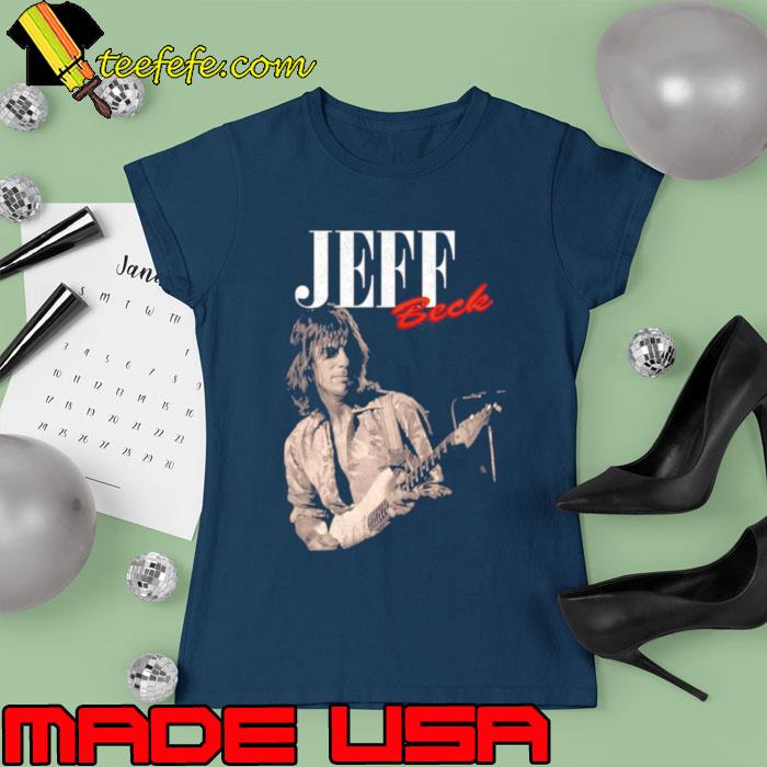 Rip Jeff Beck 1944 2023 English guitarist T-Shirt Ladies tee Rip Jeff Beck 1944 2023 English guitarist T-Shirt Ladies tee