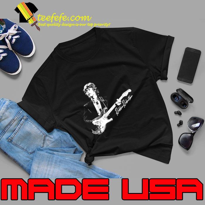 Robbie Robertson Canadian musician lead guitarist signature T-Shirt Robbie Robertson Canadian musician lead guitarist signature T-Shirt