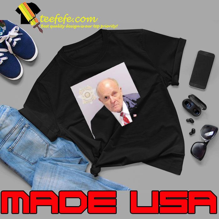 Rudy Giuliani MugShot Former New York mayor Shirt