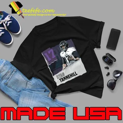 Ryan Tannehill American football quarterback for Tennessee Titans T-Shirt