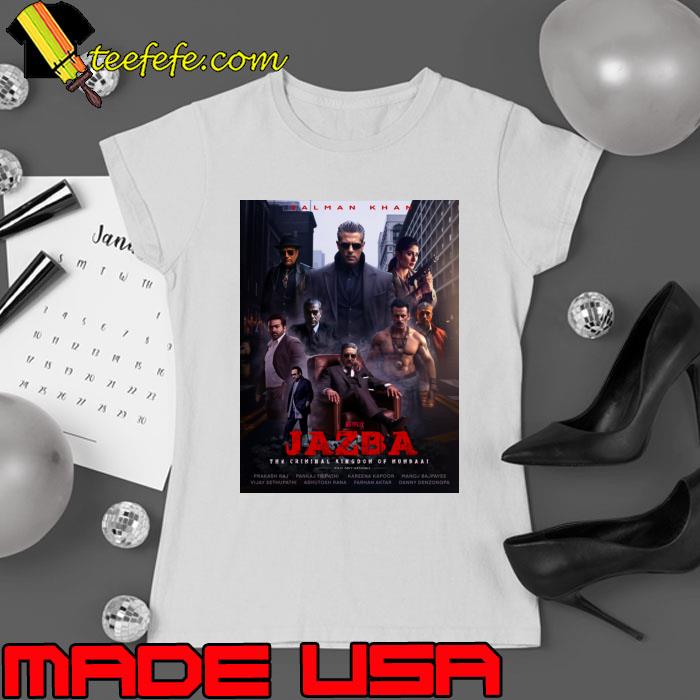 Salman khan jazba artwork the criminal kingdom of numbaa T-Shirt Ladies tee Salman khan jazba artwork the criminal kingdom of numbaa T-Shirt Ladies tee