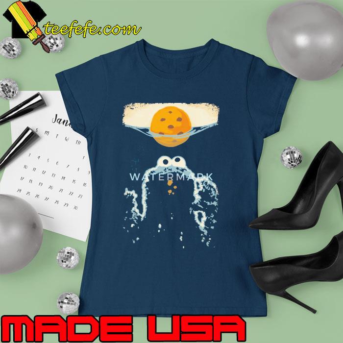 Sesame Street Cookie Monster Like Shark s Ladies tee Sesame Street Cookie Monster Like Shark s Ladies tee