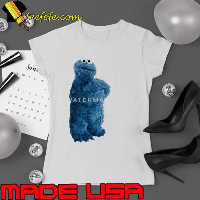 Sesame Street Cookie Monster Pose s Ladies tee Sesame Street Cookie Monster Pose s Ladies tee
