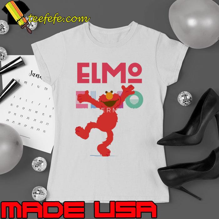 Sesame Street Elmo Jumps s Ladies tee Sesame Street Elmo Jumps s Ladies tee