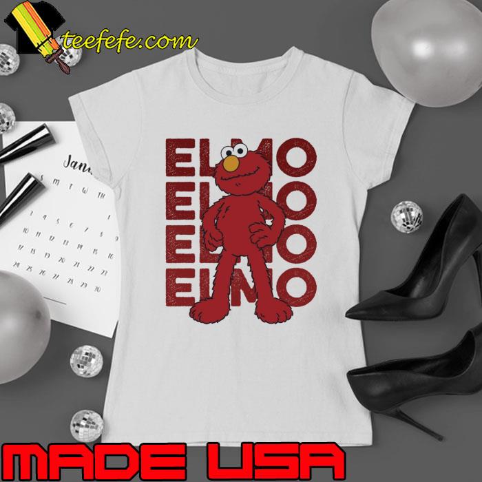 Sesame Street Elmo Pose s Ladies tee Sesame Street Elmo Pose s Ladies tee