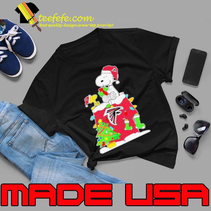 Snoopy Atlanta Falcons Christmas shirt